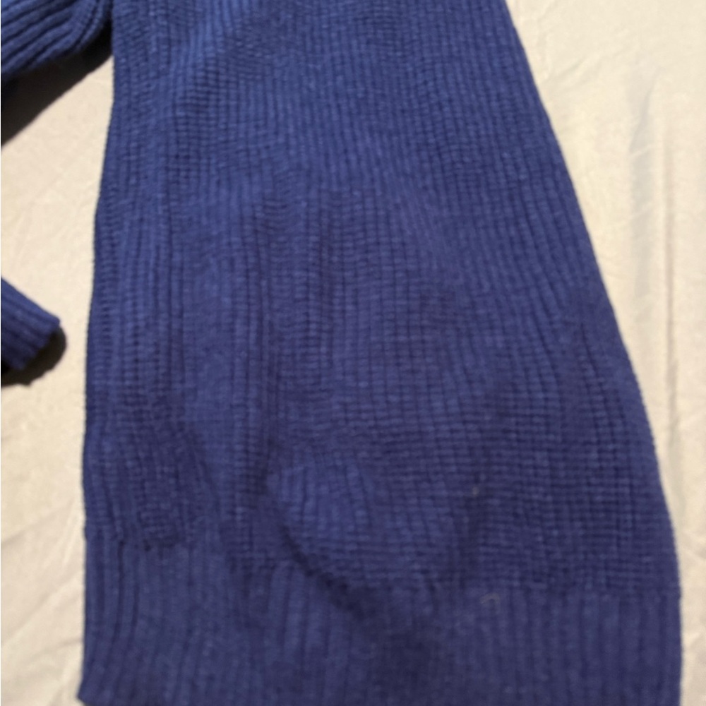 Blue Button-Up Cardigan - Picture 5 of 5
